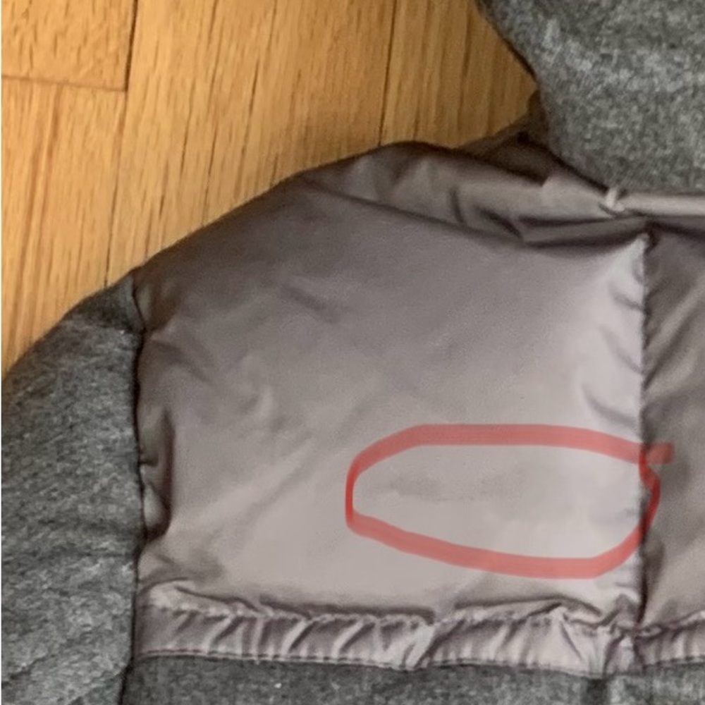 Moncler kids size 12 down Gray Coat - Picture 10 of 13